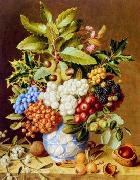 unknow artist Floral, beautiful classical still life of flowers.129 painting